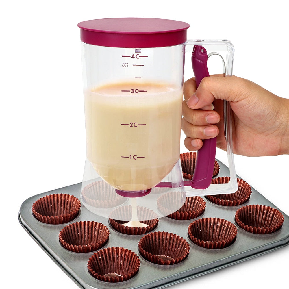 A Batter Dispenser for Pancakes, Cupcakes and More - Meet the Precision Batter  Dispenser