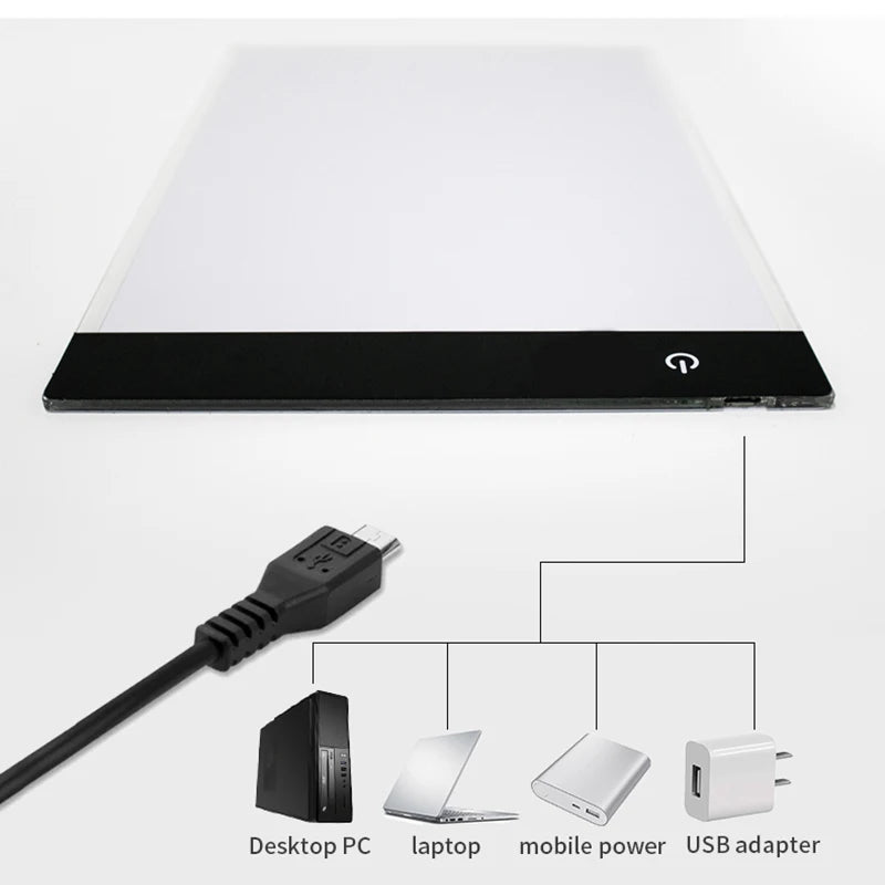Drawing Tablet Pad A4/A5 Level Dimmable Led Drawing Copy Pad Board